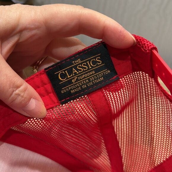 Cocky Rooster Snapback Mesh Trucker Cap Hat Red NWT - Picture 14 of 16